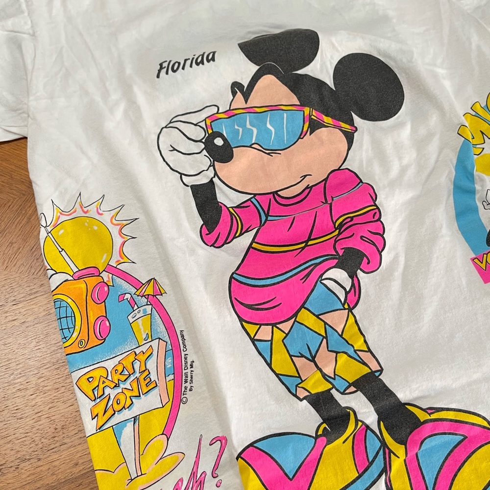 Vintage Mickey Mouse disney Florida tee XL - Picture 2 of 10